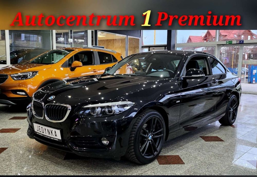 BMW Seria 2 BMW 218i Sport Coupe LIFT Nawigacja Lampy Full Led MOŻLIWA ZAMIANA