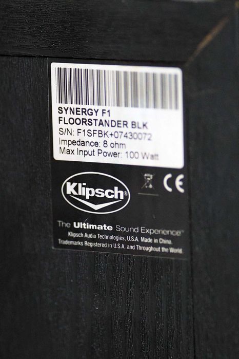 Домашний кинотеатр YAMAHA RX-V465 + klipsh f1 + subwoofer Yamaha YST-SW030