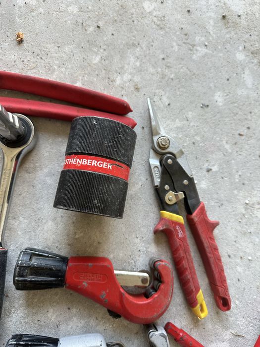 Hydraulika zestaw kluczy i obcinaczek