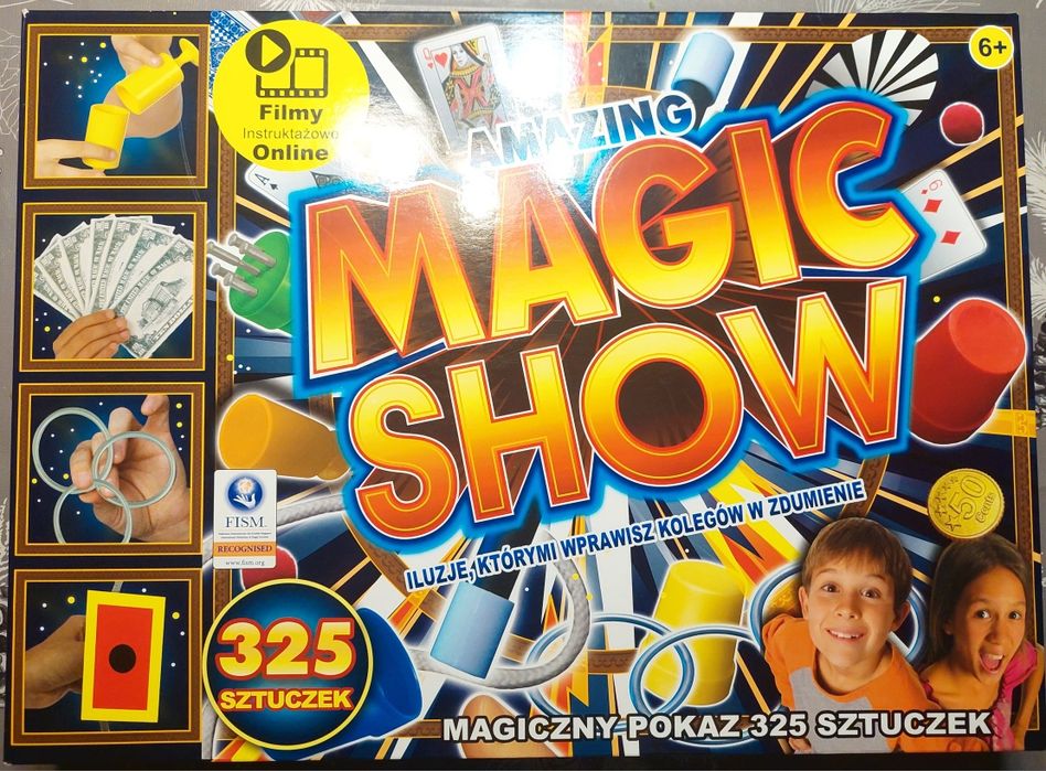 Zestaw Magika MAGIA 325 Sztuczek Magicznych Hanky Panky