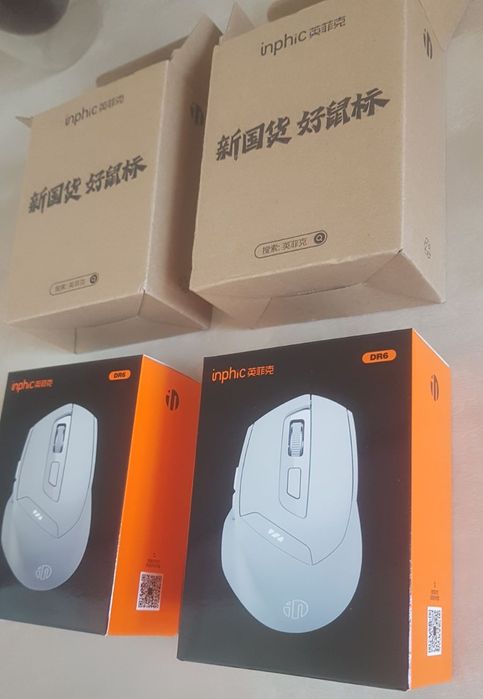 Inphic DR-6, BT/USB фирменная мышь(оригинал) премиум класса и качества