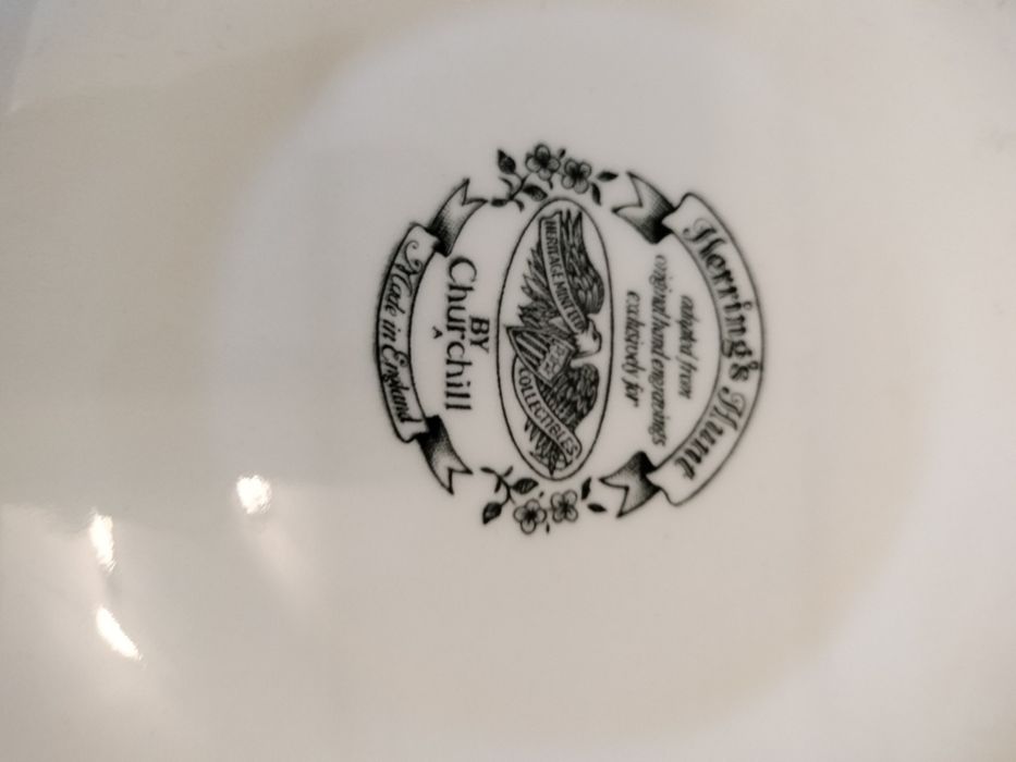 Prato de porcelana