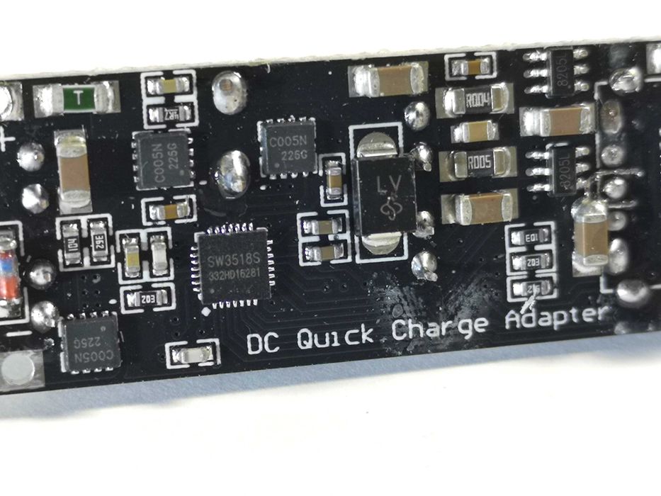 100W плата зарядки SW3518S вх.6~32 швидка зарядка PD3.0