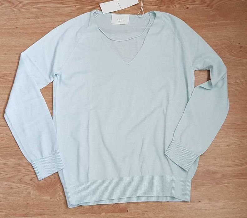 Miętowy sweter xs/s