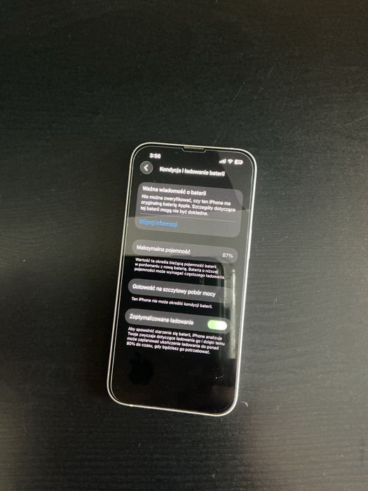Iphone 13 128 GB Biały - Stan idealny