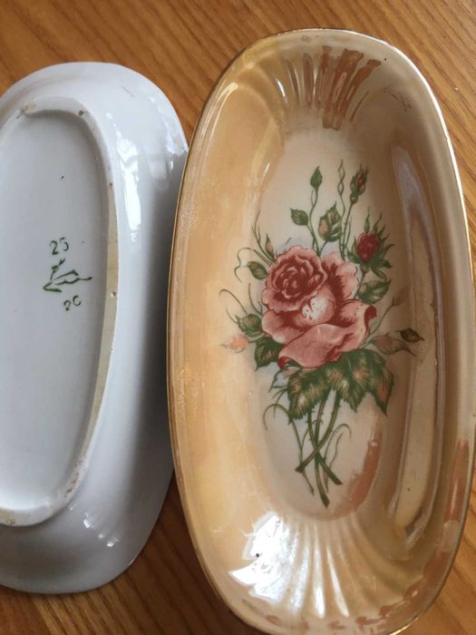 Салатники овальні кришталеві