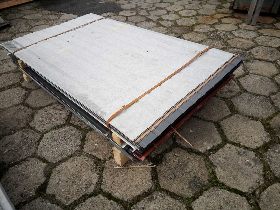 Blacha trapezowa na ściany, podbitki, elewacje niski trapez T 7, T 8