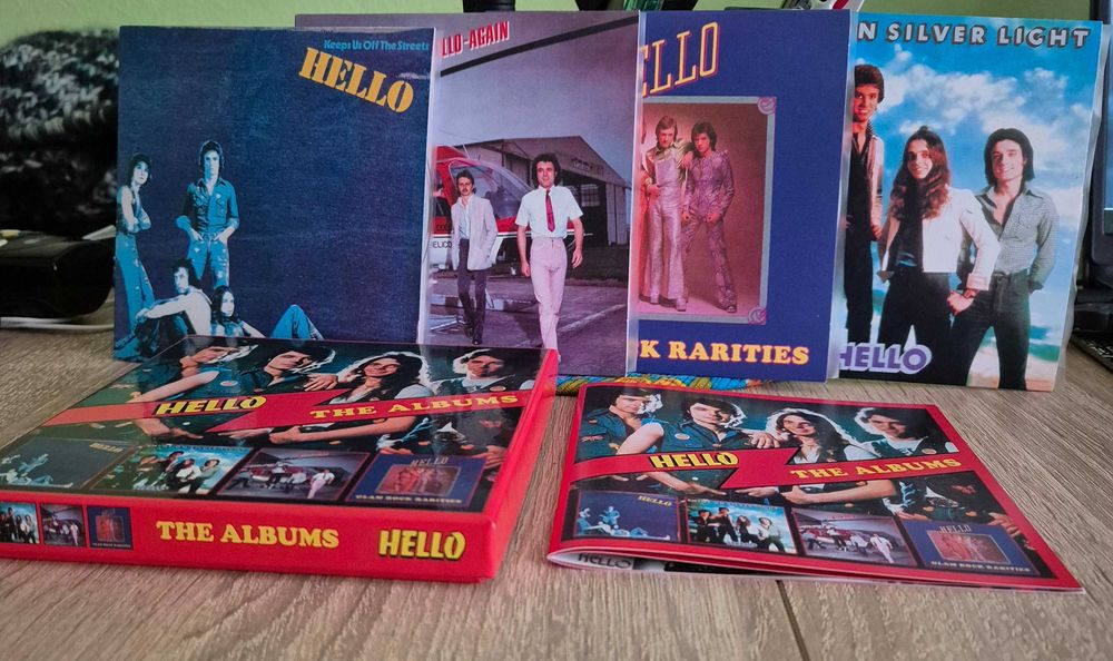 4CD HELLO - THE ALBUMS. Glam Rock 70 s UK. Rarytas.