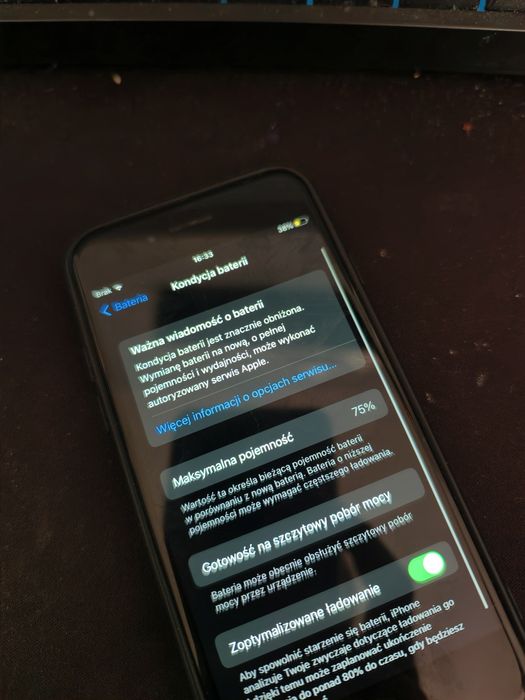 iPhone 7 32GB 75% + Orginalne pudełko