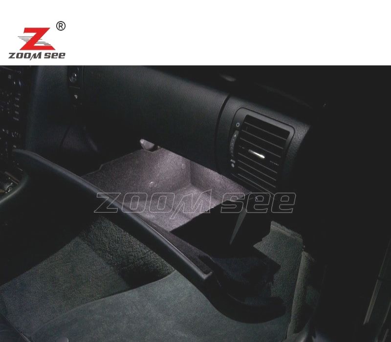 KIT COMPLETO DE 29 LÂMPADAS LED INTERIOR PARA 1997-2002 AUDI A8 S8 D2