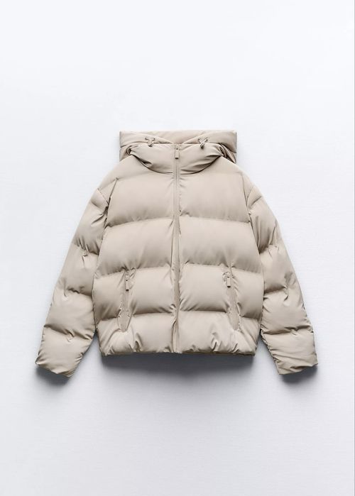 Zara XS 36 kurtka puchowa damska kurtki zimowe damskie nowa