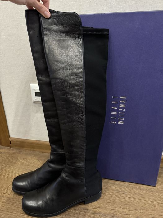Сапоги ботфорты Stuart Weitzman 38 размер