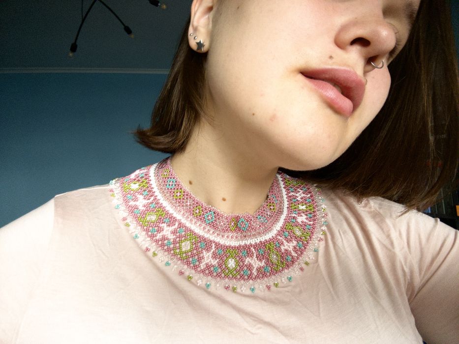 Прикраса з бісеру силянка