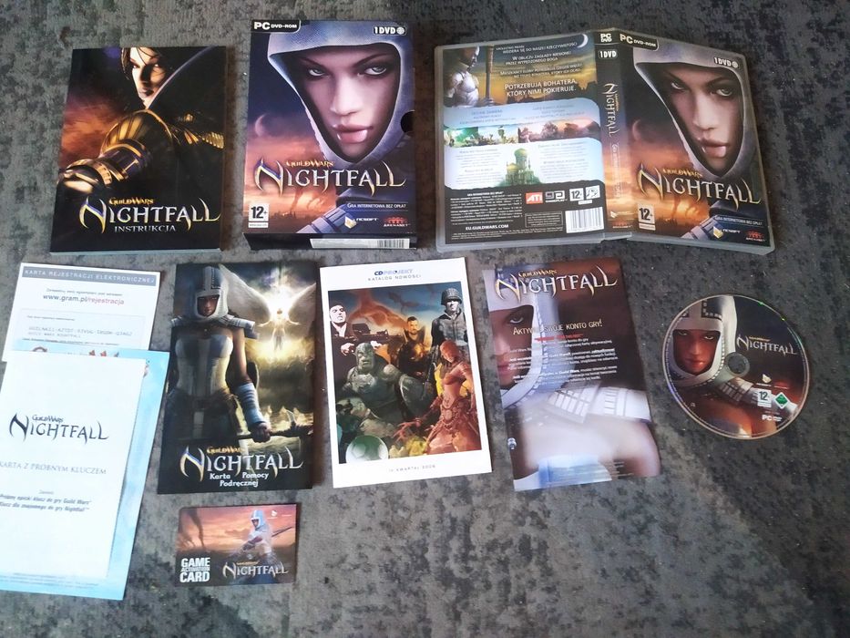 GuildWars Nightfall PC DVD PL ENG
