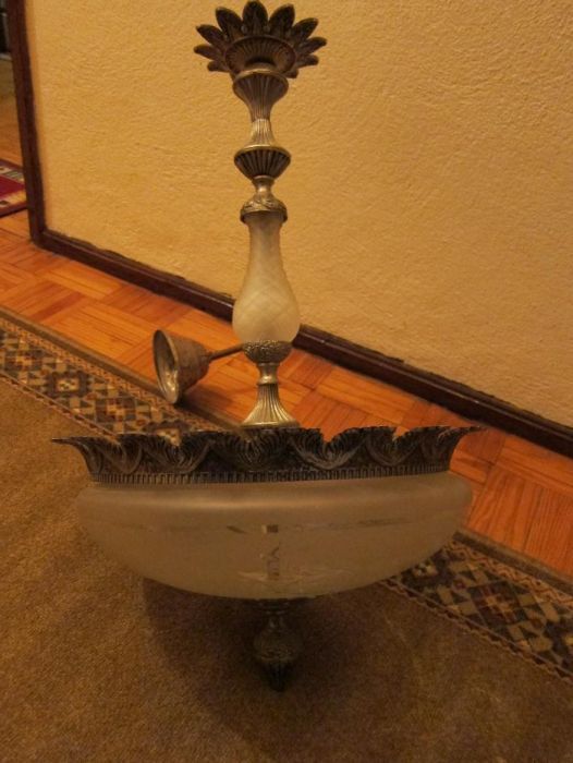 candeeiro vintage anos 50 B