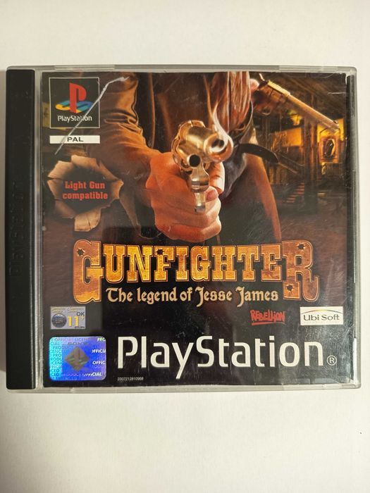 Gunfighter: The Legend of Jesse James PSX PS1 PlayStation angielsko-holenderska komplet