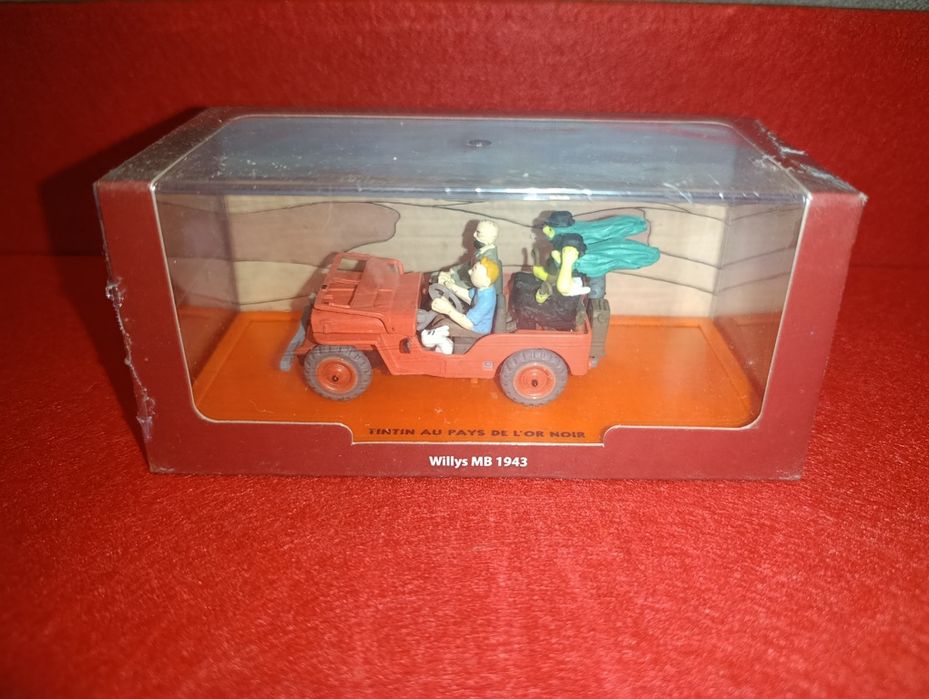 Tintin Jeep Willys MB 1943 Novo
