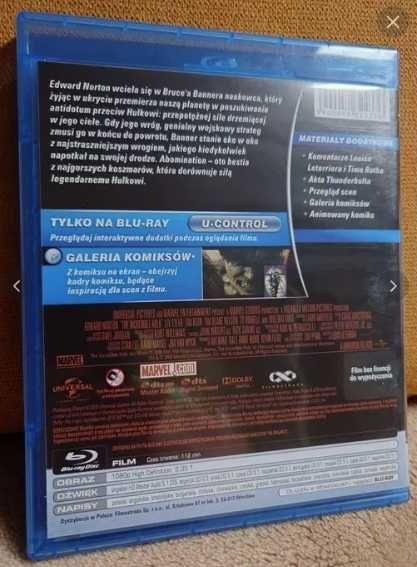 Incredible Hulk blu-ray
