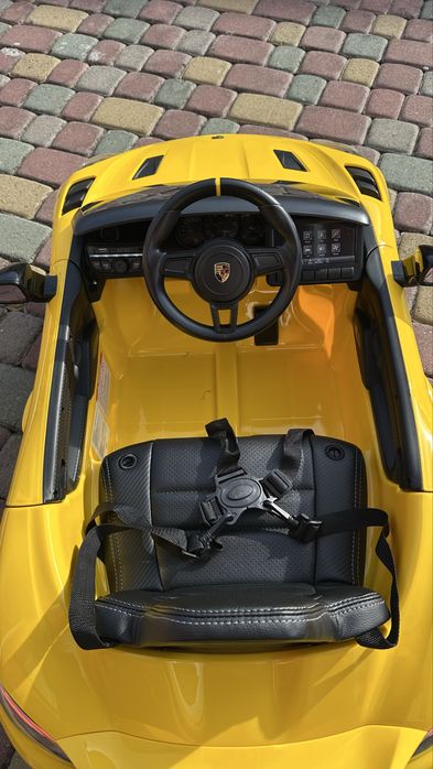 Дитячий електромобіль PORSCHE 718 Spyder RS Електрокар Авто для дитини