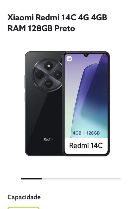 Smartphone Xiaomi Redmi 14C 128GB