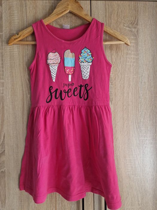 Sukienka Ice Cream , Lody, 128cm