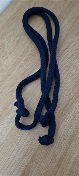 Granatowe uchwyty sznurki rączki do torby typu Obag 90 cm + ok. 5 cm