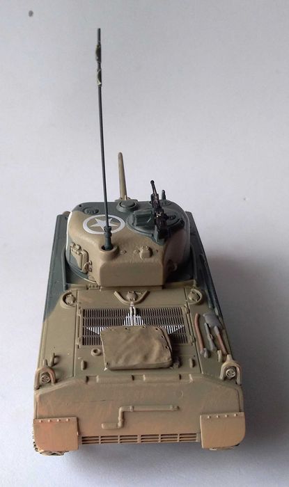 Sherman M4A3, US Army na Sicília, II guerra mundial. Ver descrição