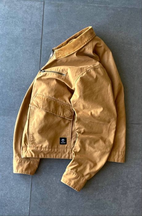 Джинсовая винтажная куртка Timberland оригинал размер M
