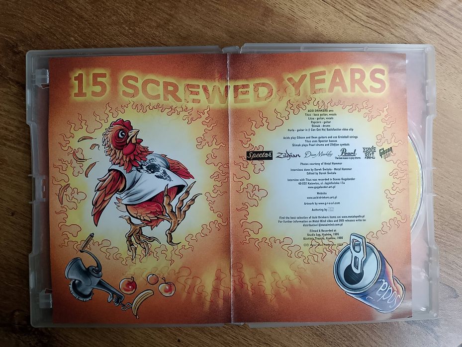 Acid Drinkers -15 Screwed Years