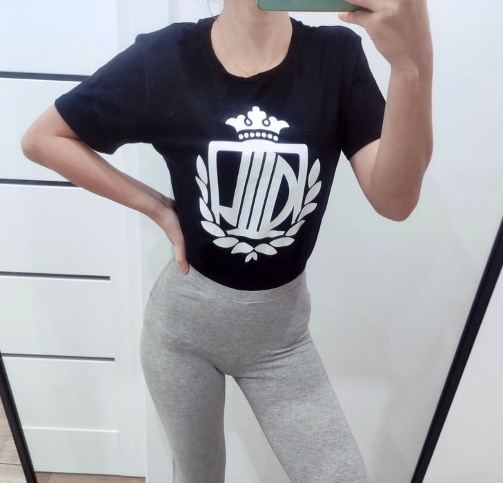 Koszulka t-shirt czarny Lady Diil jak nowa