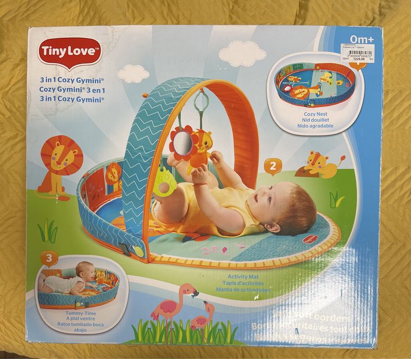 Развивающий коврик Tiny Love и Ходунки Bambi
