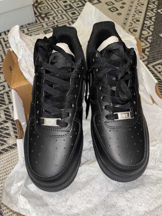 Nike AIR Force 1 BLACK 36-39, НОВІ