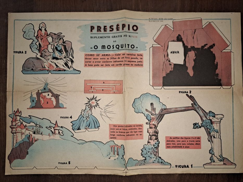 Separatas revistas cavaleiro andante.  Mosquito.  diabrete