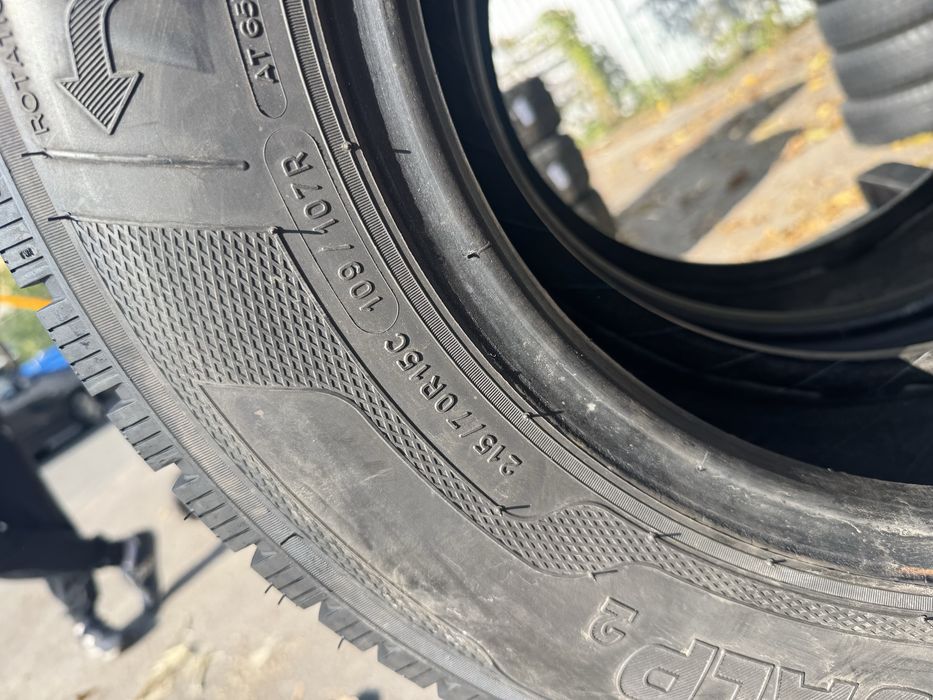 Шини зимові 2шт 215/70 R15 C Kleber TransPro 4s