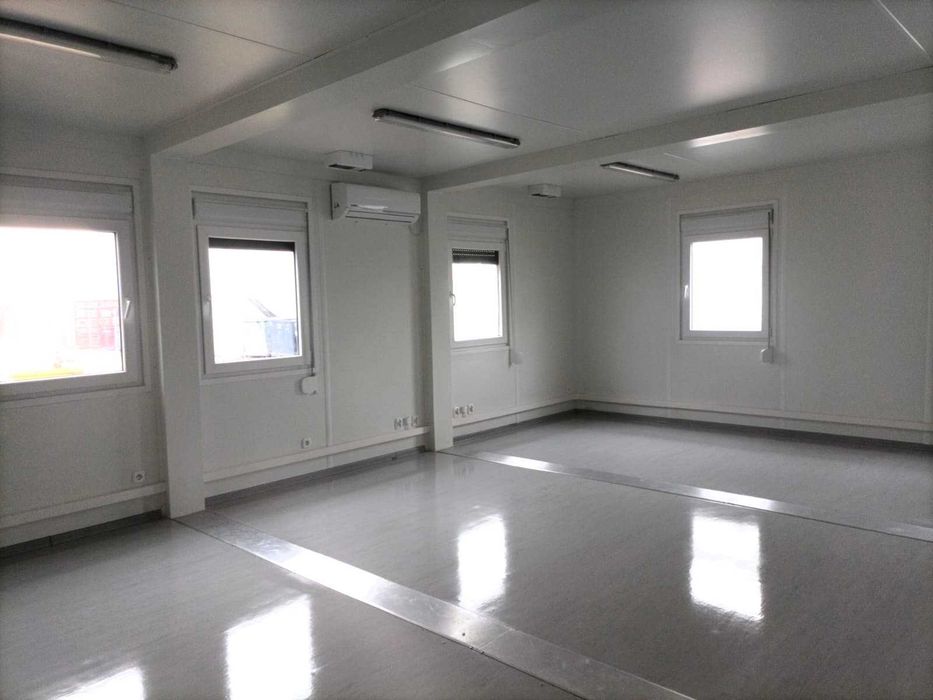 pawilon biurowy z kontenerów, pawilon, pawilony z kontenerów