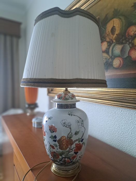 Candeeiro porcelana