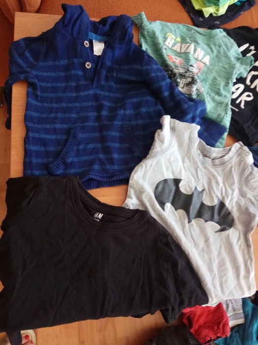 Zestaw ubrań dla chłopca rocznego 80 h&m Reserved f&f