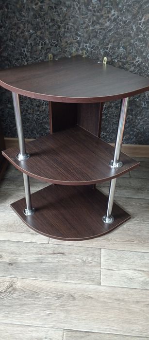 Поличка стінова кутова