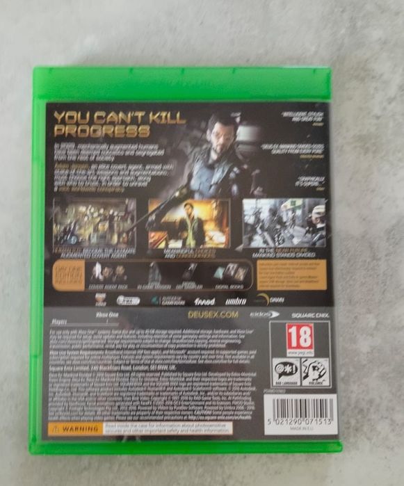 Gra Deus Ex na Xbox one