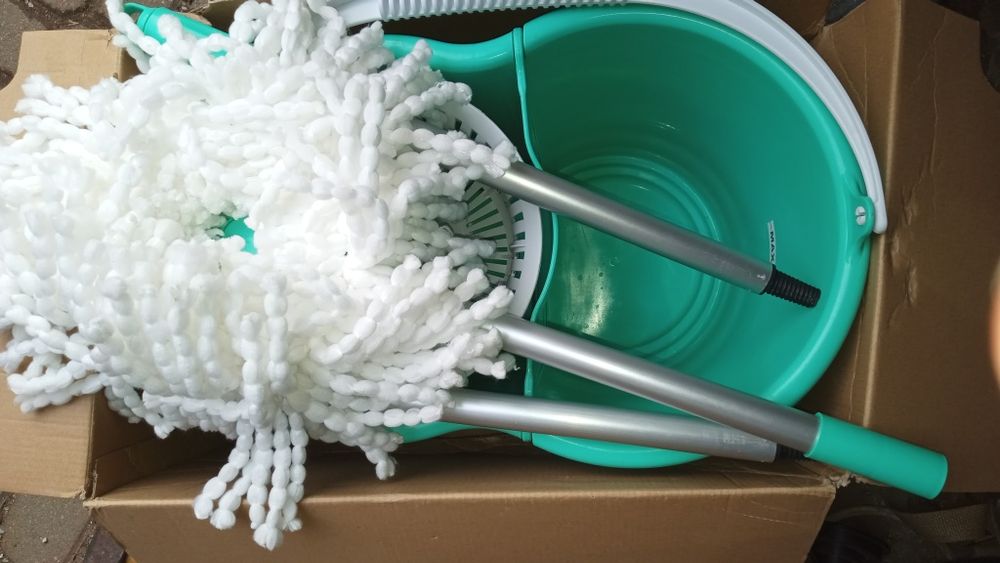 CLEANmaxx mop dwukomorowy