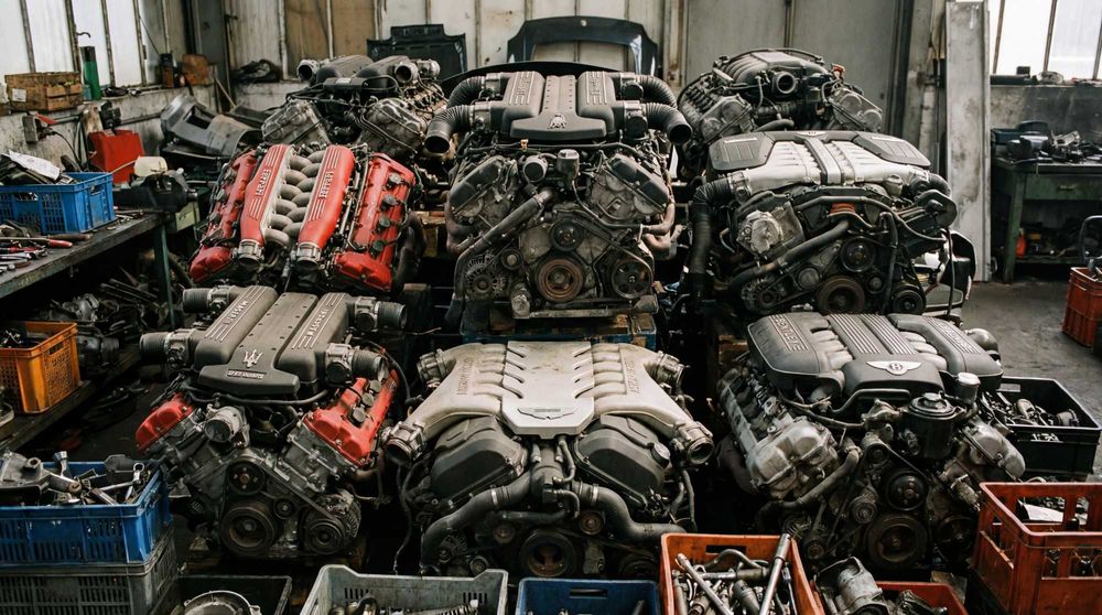 Motores Novos Reconstruidos e Usados para Carros Exoticos