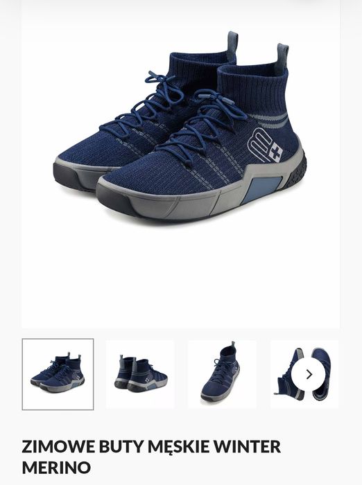 Zimowe buty męskie Winter merino Brubeck
