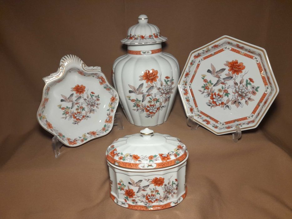 Diogo Boxes by Vista Alegre: Margao and Samatra, Chengtu Jars