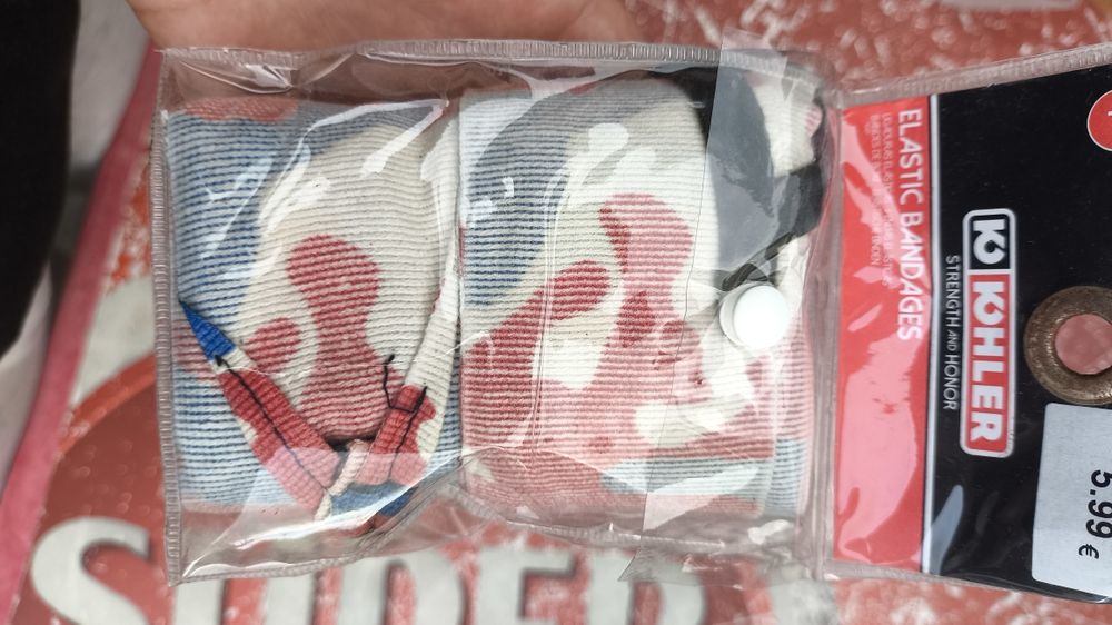 Fitas boxe como novas