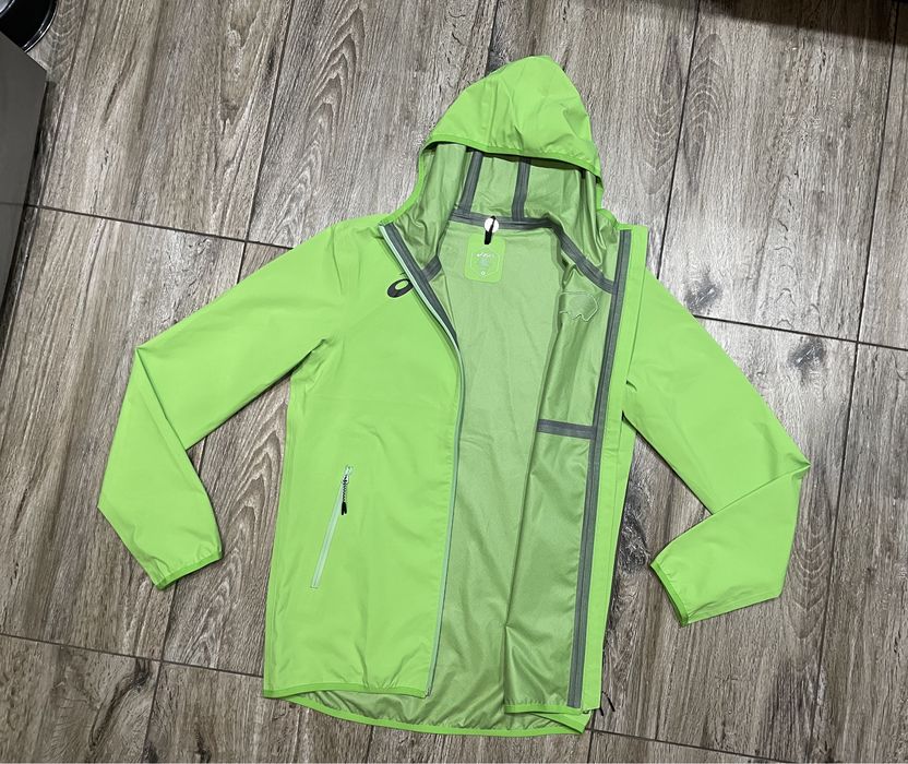 Meska Kurtka Biegowa ASICS wodoszczelna Membrana roz S