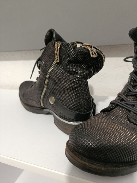 Байкерські шкіряні чоботи airstep A.S.98  розмір 39