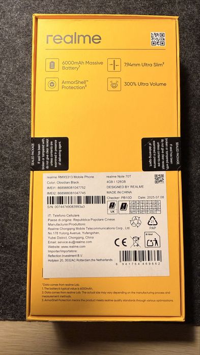 Telefon Realme 70T Note