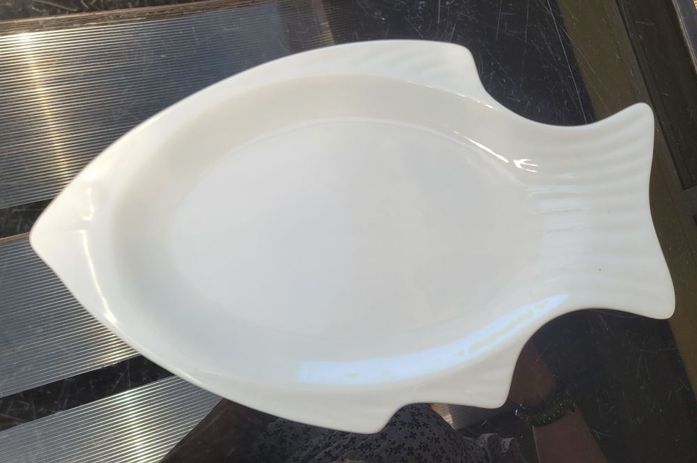 3 półmiski porcelanowe ryby