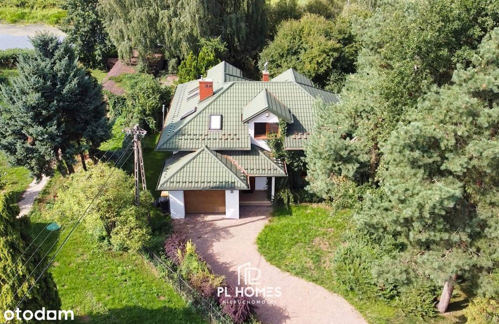 Dom nad jeziorem | działka 1500 m2 | Dziecinów