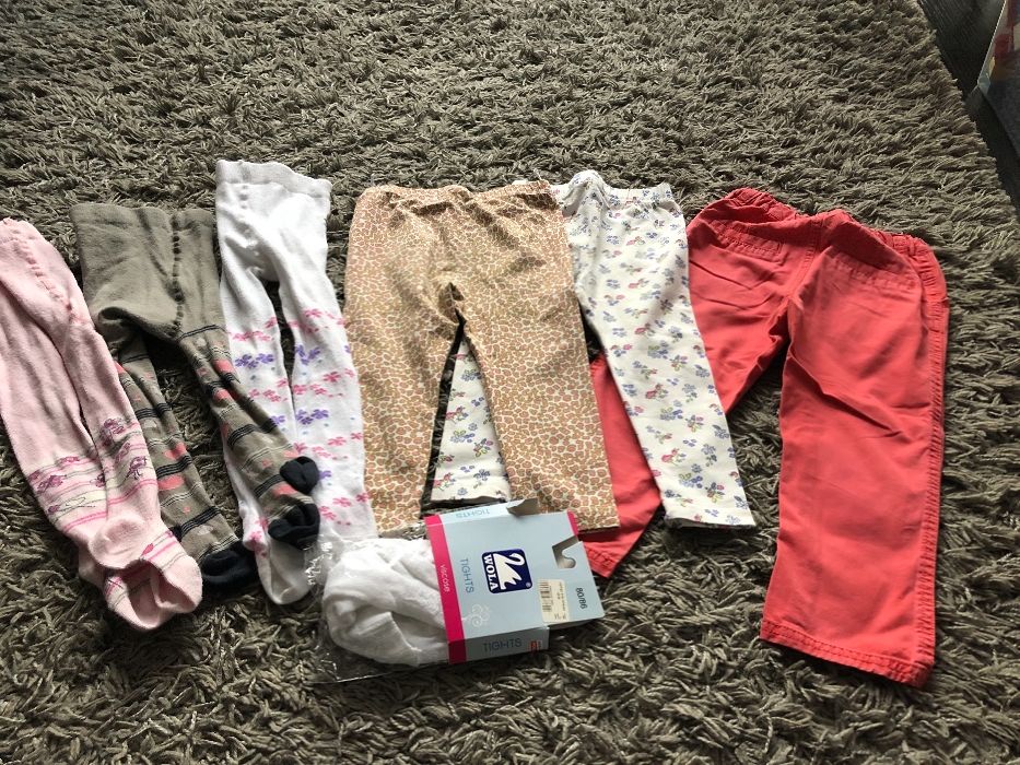 Paka ubrań dziewczęcych rozmiar 86